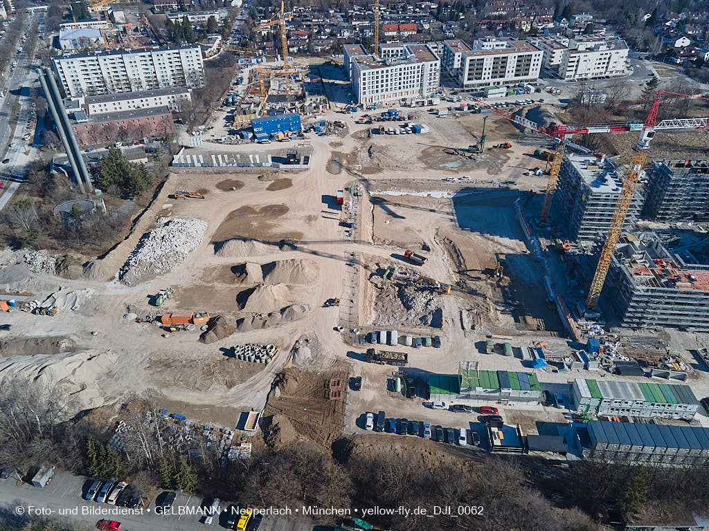 09.03.2022 - Baustelle PANDIONVERDE in Neuperlach 
